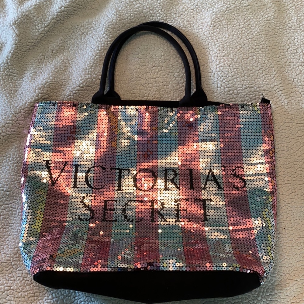 Victoria’s Secret Sequins Tote Bag